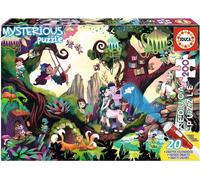 Educa Borras Mysterious Junior Bosque Magico Puzzle en bois 200 pièces Multicolore One Size