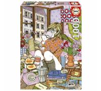 Educa Borras Une question de temps Ana Jarén Puzzle 1000 pièces Golden Golden One Size