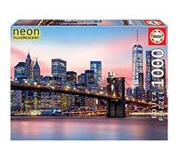 Educa - Puzzle - 1000 Pont De Brooklyn Neon Neutre G