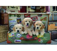 Educa - Chiens dans la valise 500 pièces puzzle