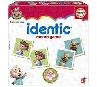 Educa Cocomelon Identic. Jeu de mémoire éducative pour bébé. + 36 Mois 19136, Cranberry