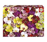 Educa Borrás Puzzle Collage Orchidées – 1000 pièces, 68 x 48 cm, dès 14 ans