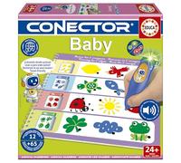 Educa - Jeu éducatif Conector Baby - 65+ questions, 12 thèmes, livre, son/lumière - Dès 2 ans