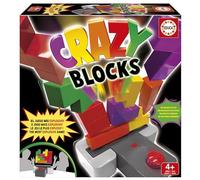 Educa - Crazy Blocks | Le Jeu de Blocs Le Plus explosif. Soyez Les Blocs Les Plus Rapides ou Ils sauteront dans Les airs. Deux Niveaux de difficulté. A partir de 4 Ans (20089)