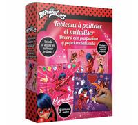 Educa Borrás – Tableau à pailleter et métalliser Miraculous Ladybug