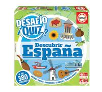 Educa Borrás Set de table Desafio Quiz-Descouvrir Espagne Multicolore (18217)
