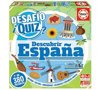 Educa - Desafio Quiz-Descouvrir Espagne Set de Table, Multicolore (18217)