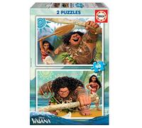 Educa Borrás Puzzle Vaiana 2x48 pièces Dessins animés et BD