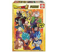 Educa - Dragon Ball Super Puzzle 500 Pièces | Goku Vegeta Trunks Bataille des Dieux | Dès 11 Ans (19009)