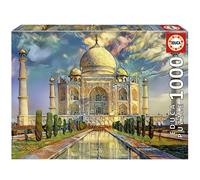 Educa - Dream City Art - Taj Mahal - Puzzle 1000 pi ces - Colle incluse - Image termin e : 68 cm x 48 cm - 14 ans et plus (19613)