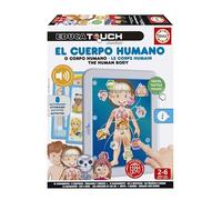 Educa EducaTouch Junior. El Cuerpo Humano. Juego Educativo Electrónico Infantil. A partir de 2 años. 19174 Corps Humain. Jeu éducatif électronique pour Enfant Ans