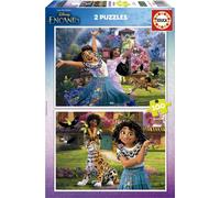 Educa - 2 Puzzles De 100 Pièces pour Enfants | Disney Encanto, Puzzle pour Enfants (Casse-tête pour Développement, Agilité Et Amusement Les Garçons Et Filles (19201)