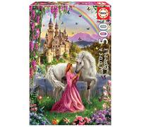 Educa Borrás Puzzle Fée et Licorne 500 pièces 34x48 cm À partir de 11 ans (17985)