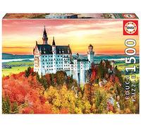 Educa Borras 1500 Pieces Autumn In Neuschwanstein Puzzle Multicolore 14-17 Years