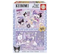 Educa - Hello Kitty | Lot de 2 Puzzles en Bois pour Enfants, 50 pièces chacun | Recommandé à partir de 5 Ans (20508)