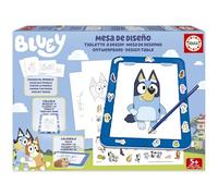 Educa - Table Design Bluey. Créez, coloriez et décorez avec la Nouvelle Tablette à Dessin Lumineuse Bluey, Plus de 25 modèles, A partir de 5 Ans (20005)