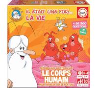 Educa - Il était Une Fois la Vie | Jeu de société Familial éducatif avec Plus de 300 Questions et réponses sur l'anatomie et la biologie | A partir de 6 Ans (17352)