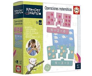 Educa - J'apprends Les mathématiques | Apprentissage Amusant | Jouet éducatif pour Les Enfants à partir de 3 Ans | Ils pratiquent Les bourdonnements et Les soustractions grâce à Une Dynamique de Jeu