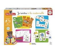 Educa - Je rentre à la Maternelle | Un kit d’activités pour découvrir Les notions de l’école Maternelle en Compagnie de Petit Ours Brun (20003)