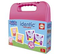 Educa Borrás – Jeu de mémoire Identic Peppa Pig – 72 cartes – Dès 3 ans