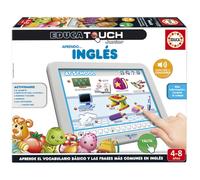 Educa Borrás – Jeu éducatif Touch Junior I Learn – Apprendre l'anglais, Multicolore, 4-7 ans
