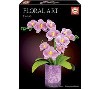 Educa Borrás Jeu éducatif Orquídea Arte Floral Rose Enfants