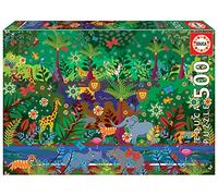 Educa - Jungla | Entrez dans la Jungle avec ce Puzzle de 500 pièces | Mesure approximative: 48 x 34 cm. À partir de 11 Ans (19245)