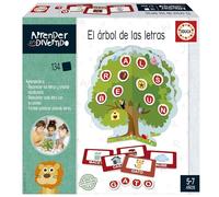 Educa - l'arbre des Lettres | Jeu de société pour Enfants | Création de Mots et orthographe en Forme de Jeu | Jeu éducatif à partir de 5 6 7 Ans (20111)