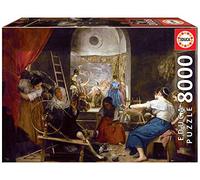Educa - Las hilanderas, Peinture Classique Diego Velázquez, Puzzle 8000 piècesComprend Un Service de pièce Perdue au Stock d'échappement (18584)