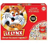Educa Borrás – Jeu de société Le Lynx 400 Images – Renforce mémoire visuelle et réflexes – Dès 6 ans