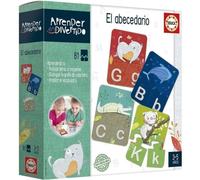 Educa - Learning is Fun Alphabet, Jeu éducatif pour enfants, à partir de 3 ans, couleurs assorties/modèle (18696) EDUCA