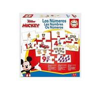 Educa Borrás – Jeu de liaisons Les Chiffres avec Mickey – 1 à 10 – Dès 3 ans (19327)