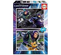 Educa - Lightyear Puzzle, Ensemble de 2 Puzzles avec 48 Grandes pièces, Finition optimale pour Une Manipulation Facile. Puzzle Lightyear pour Enfants 2x48, Dès 3 Ans (19315)