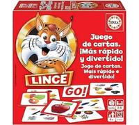 Educa Borrás - Jeu de société Lince Go Version Cartes (18712) - Dès 6 ans - Multicolore