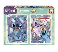 Educa - Lot de 2 Puzzles de 500 pièces chacun avec Images de Stitch. Dimensions