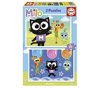 Educa - Lot de 2 Puzzles pour Enfants de 20 pièces avec Les Images de Milo et Ses Amis | Mesures : 28 x 20 cm | Recommandé pour Les 4 Ans et Plus (19541)