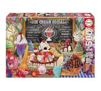 Educa Borrás – Puzzle – Boutique de Glaces – 500 pièces 48x34 cm – À partir de 10 ans – Mixte