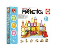 Educa Magnetics – Jeu de construction 3D magnétique – 61 pièces – Dès 3 ans (20024)