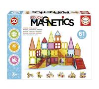 Educa Magnetics – Jeu de construction 3D magnétique – 61 pièces – Dès 3 ans (20024)