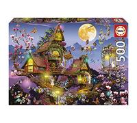 Educa Borrás - Puzzle 500 pièces - Maison de Fée - 48 x 34 cm - Dès 11 ans