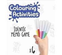 EDUCA - malette jeu memo identic des contes a colorier multicolore G