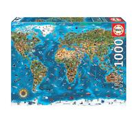 Educa Borrás Puzzle 1000 pièces – Merveilles du Monde – Pour adultes (À partir de 14 ans)