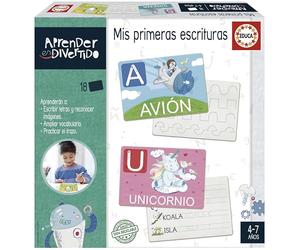 Educa - Mes premières Écritures | Apprentissage de l'écriture et du tracé des Lettres. Relation des Mots, Frise et Traits réguliers. À partir de 4 5 6 Ans (20112)
