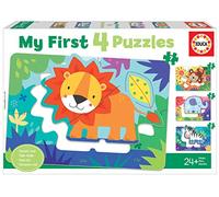 Educa - Mes Premiers Puzzles Progressifs Animaux de la Jungle. Puzzles Progressifs Enfant 5, 6, 7 et 8 pièces, +24 Mois (18897)