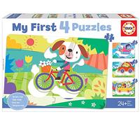 Educa - Mes Premiers Puzzles Progressifs pour Enfants. Véhicules (5, 6, 7 et 8 pièces), Recommandé à partir de 24 Mois (18898)