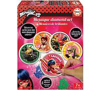 Educa - Miraculous Ladybug. Loisirs Créatifs. Mosaïque Diamond Art. Recommandé à partir de 7 ans (18927)