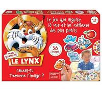 Educa Borrás - Jeu de compétition Le Lynx Mon Premier Lynx - 36 images - 24 mois