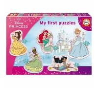 Educa - Mon Premier Puzzle Princesses Disney | Coffret de 5 Puzzles progressifs pour bébés de 2 à 4 pièces | Recommandé à partir de 12 Mois (20473)