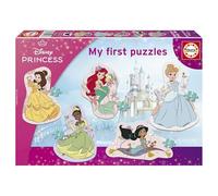 Educa - Mon Premier Puzzle Princesses Disney | Coffret de 5 Puzzles progressifs pour bébés de 2 à 4 pièces | Recommandé à partir de 12 Mois (20473)