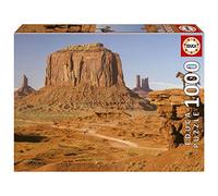 Educa - Monument Valley | Puzzle de 1000 pièces. Mesure : 68 x 48 cm. Comprend Fix Puzzle Tail pour l'accrocher Une Fois l'assemblage terminé. À partir de 14 Ans (19559)